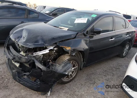 2015 Nissan Sentra Sv из США, поврежденный, VIN 3N1AB7AP7FL673434